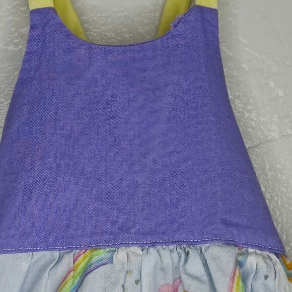 2 Lil Buggs Handmade Unicorn Baby Dress - Picture 8 of 14